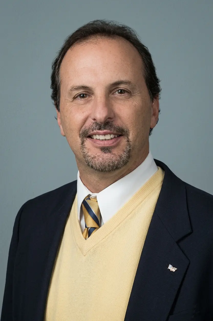 Retrato del Cr. Carlos Miguel Eduardo Joya, presidente del Consejo Profesional de Ciencias Económicas de Salta durante el período 2018 - 2020