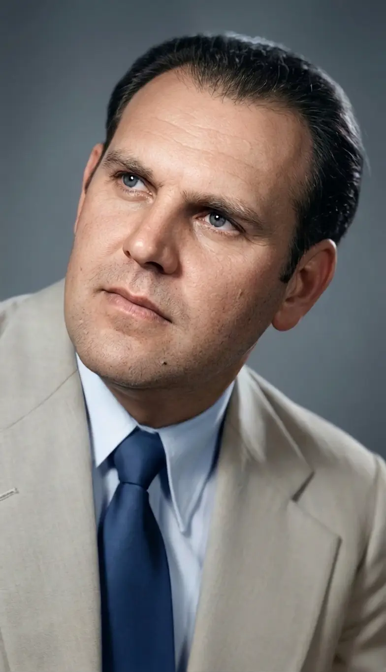 Retrato del Cr. Luis Marcelo Arzelan, presidente del Consejo Profesional de Ciencias Económicas de Salta durante el período 1973 - 1975