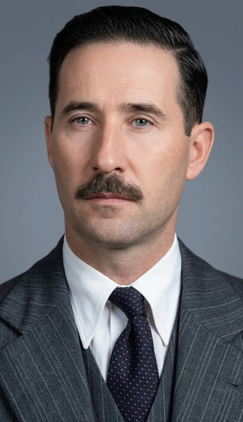 Retrato del Cr. Pedro Alejandro Courtade, presidente del Consejo Profesional de Ciencias Económicas de Salta durante el período 1955 - 1957